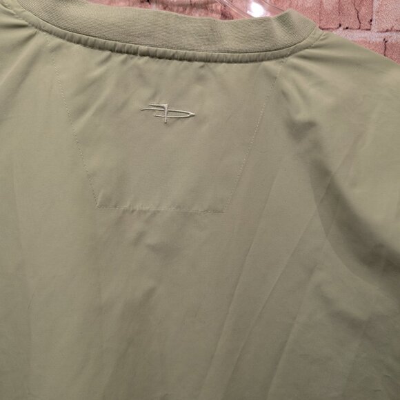 Page & Tuttle V-Neck Pull Over Jacket Light Green Size Large - Picture 12 of 15
